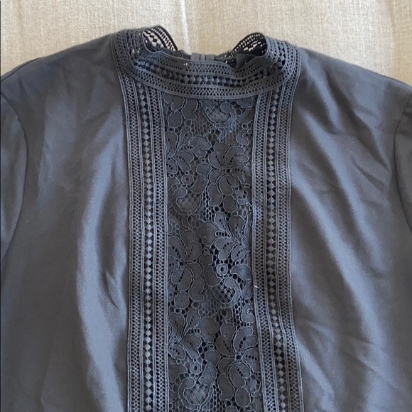 Short sleeve lace blouse - Picture 4 of 6